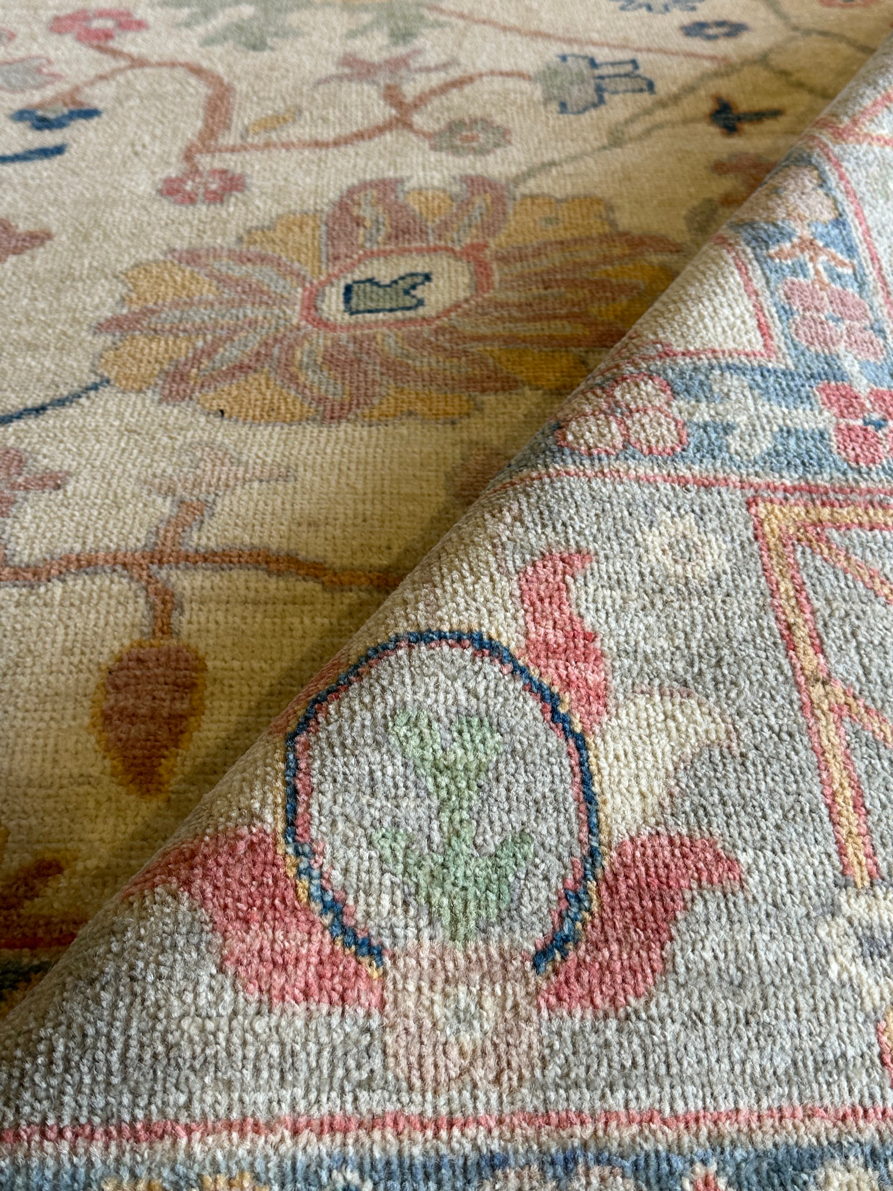 Sophie Engel 10x13.6 Afghani Colorful Oushak