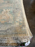 Meredith McIvor 9.7x13.10 Green Afghani Whitewashed Oushak