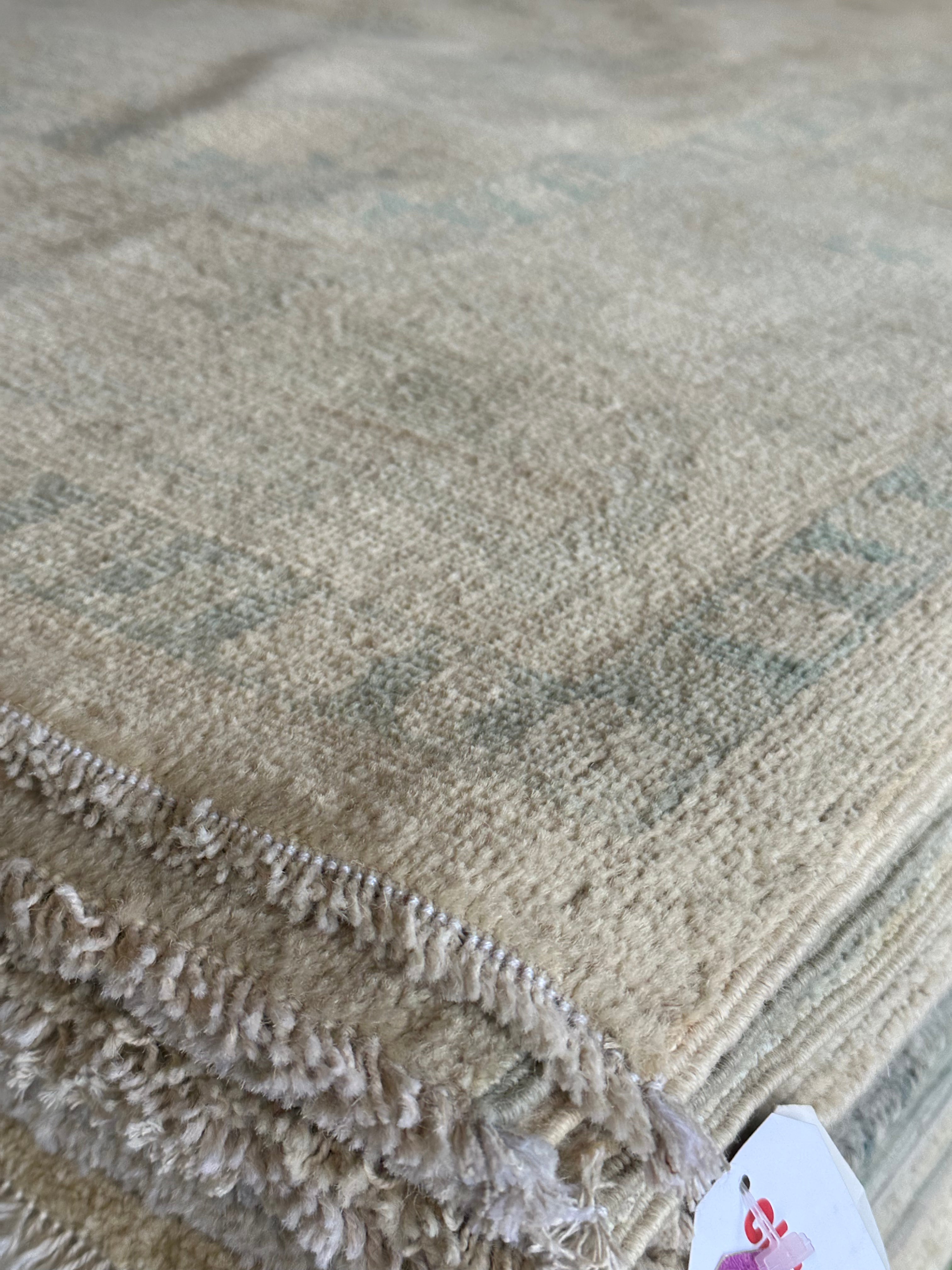Judi Townsend 8.11x11.10 Afghani Whitewashed Oushak