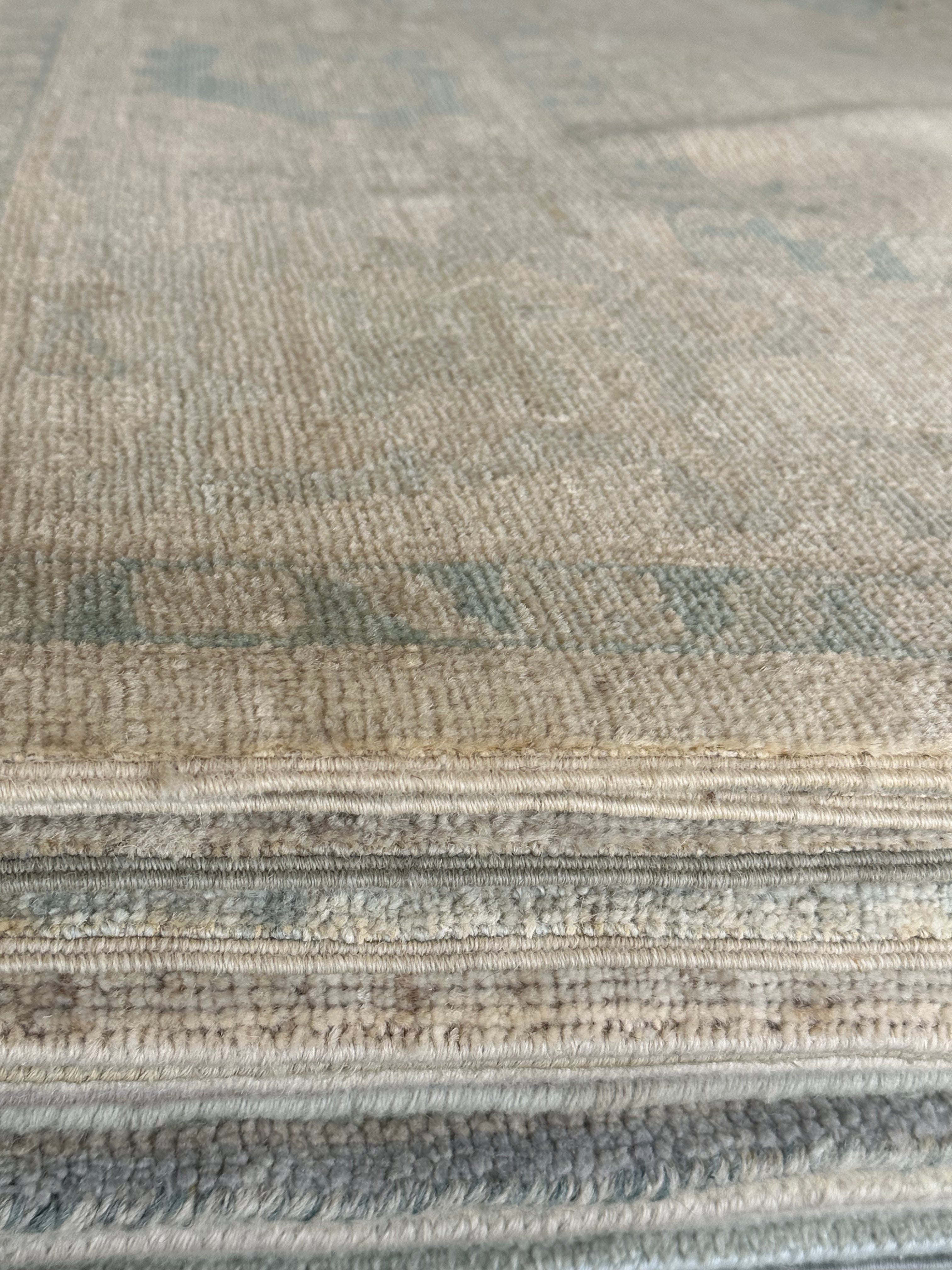 Judi Townsend 8.11x11.10 Afghani Whitewashed Oushak