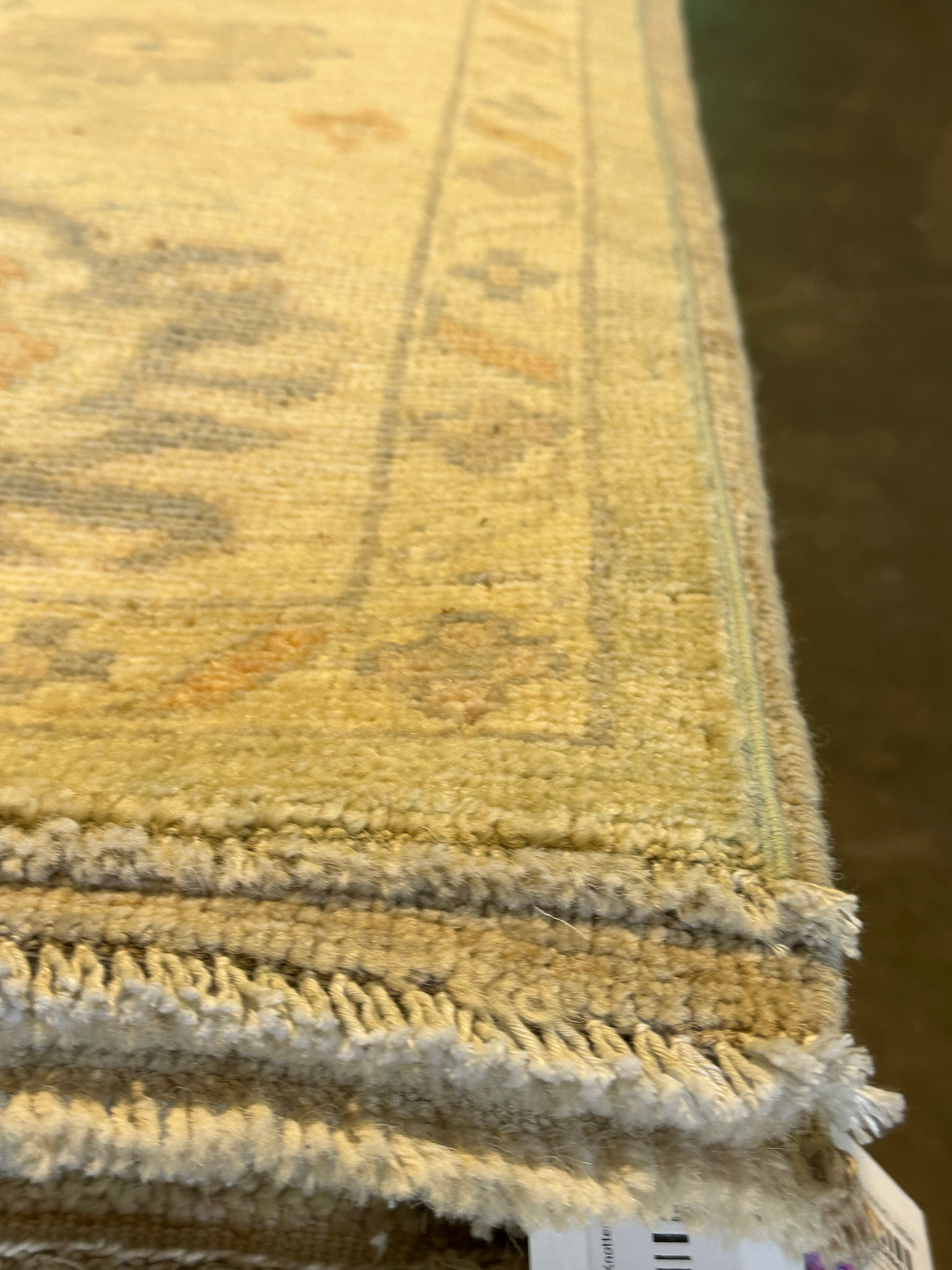 Debra James 8.3x10.1 Afghani Whitewashed Oushak