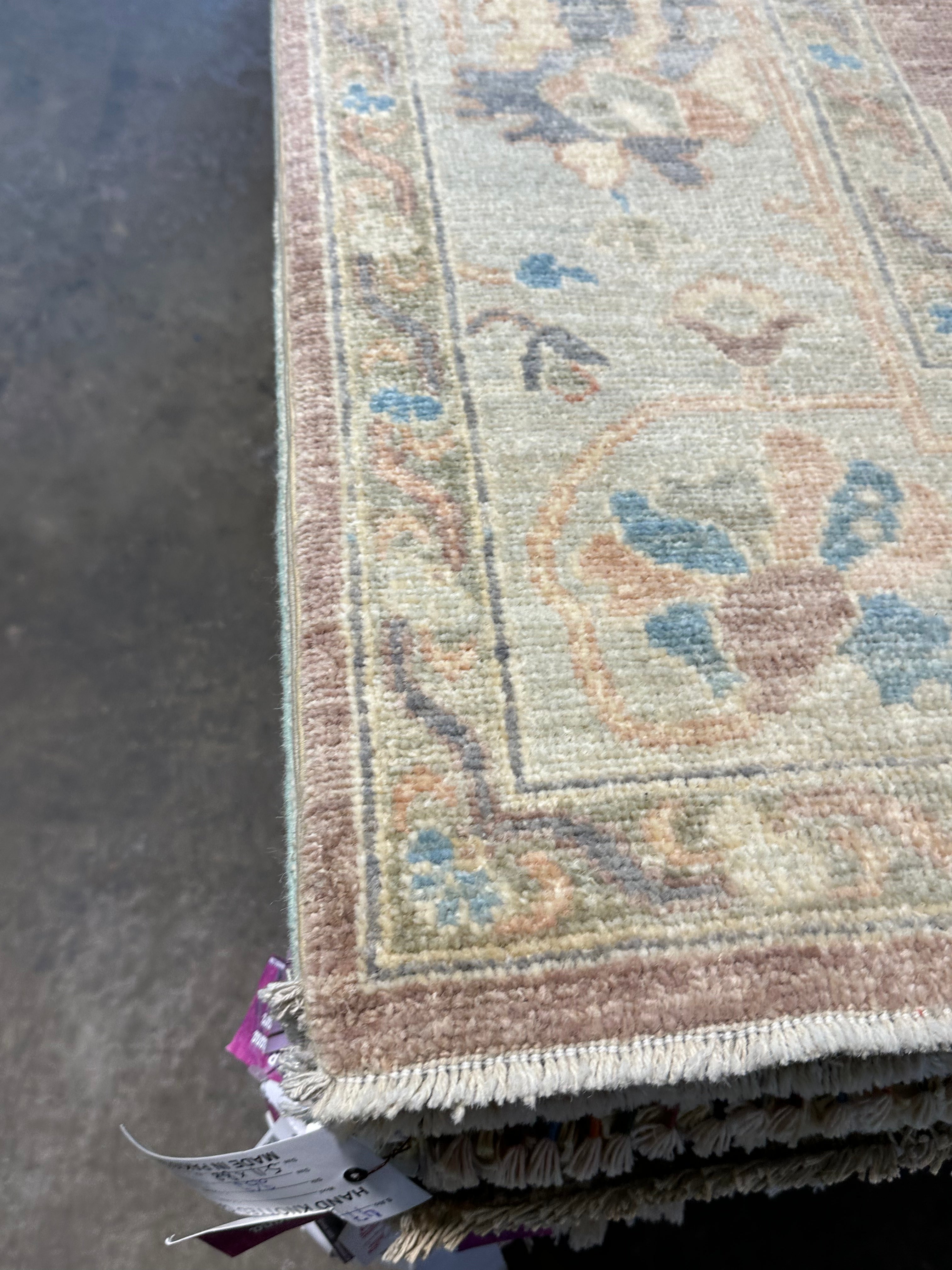 Deb Adair 6.2x9 Afghani Colorful Oushak