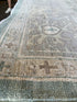 Emma Myers 8.8x12.3 Blue Afghani Whitewashed Oushak