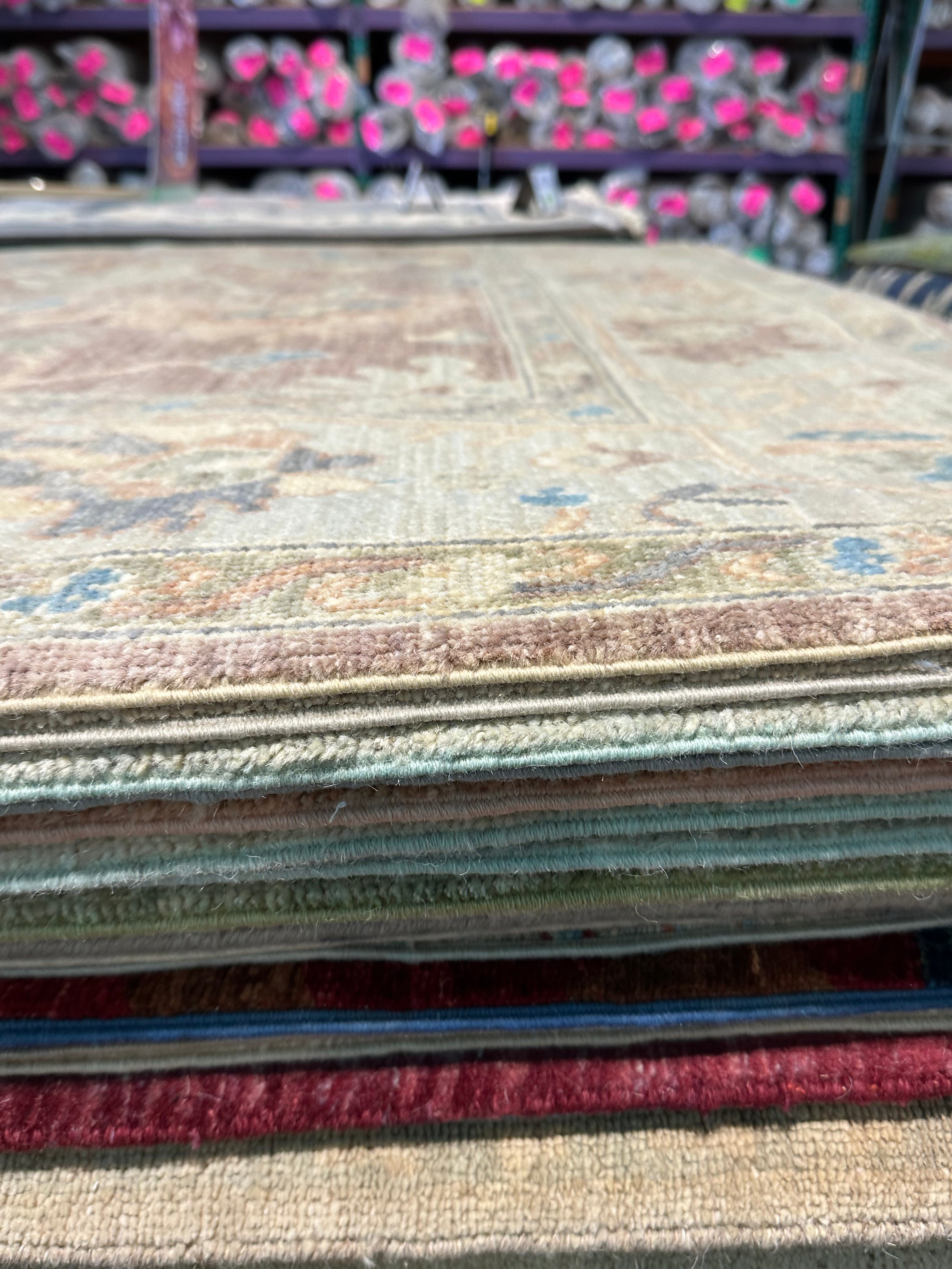 Deb Adair 6.2x9 Afghani Colorful Oushak