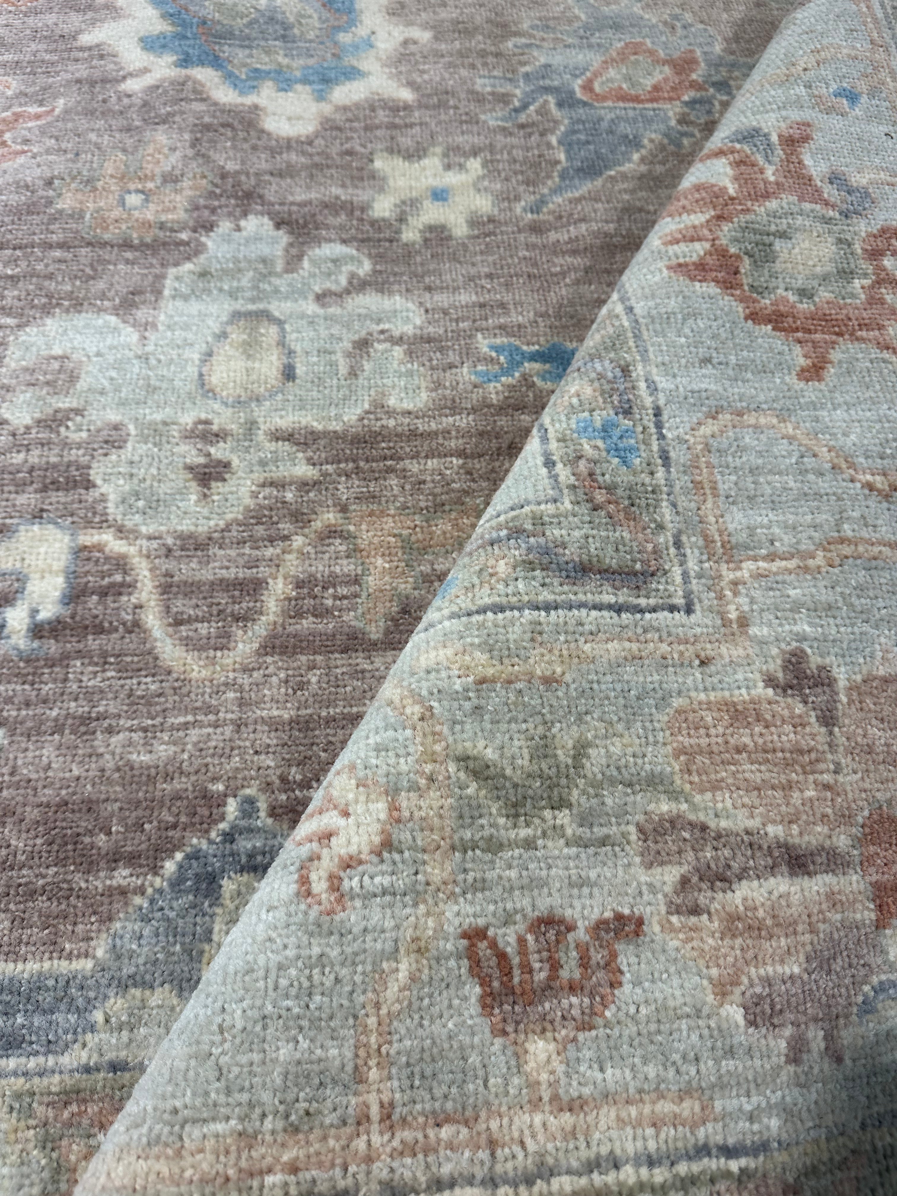 Deb Adair 6.2x9 Afghani Colorful Oushak