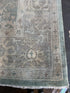 Emma Myers 8.8x12.3 Blue Afghani Whitewashed Oushak