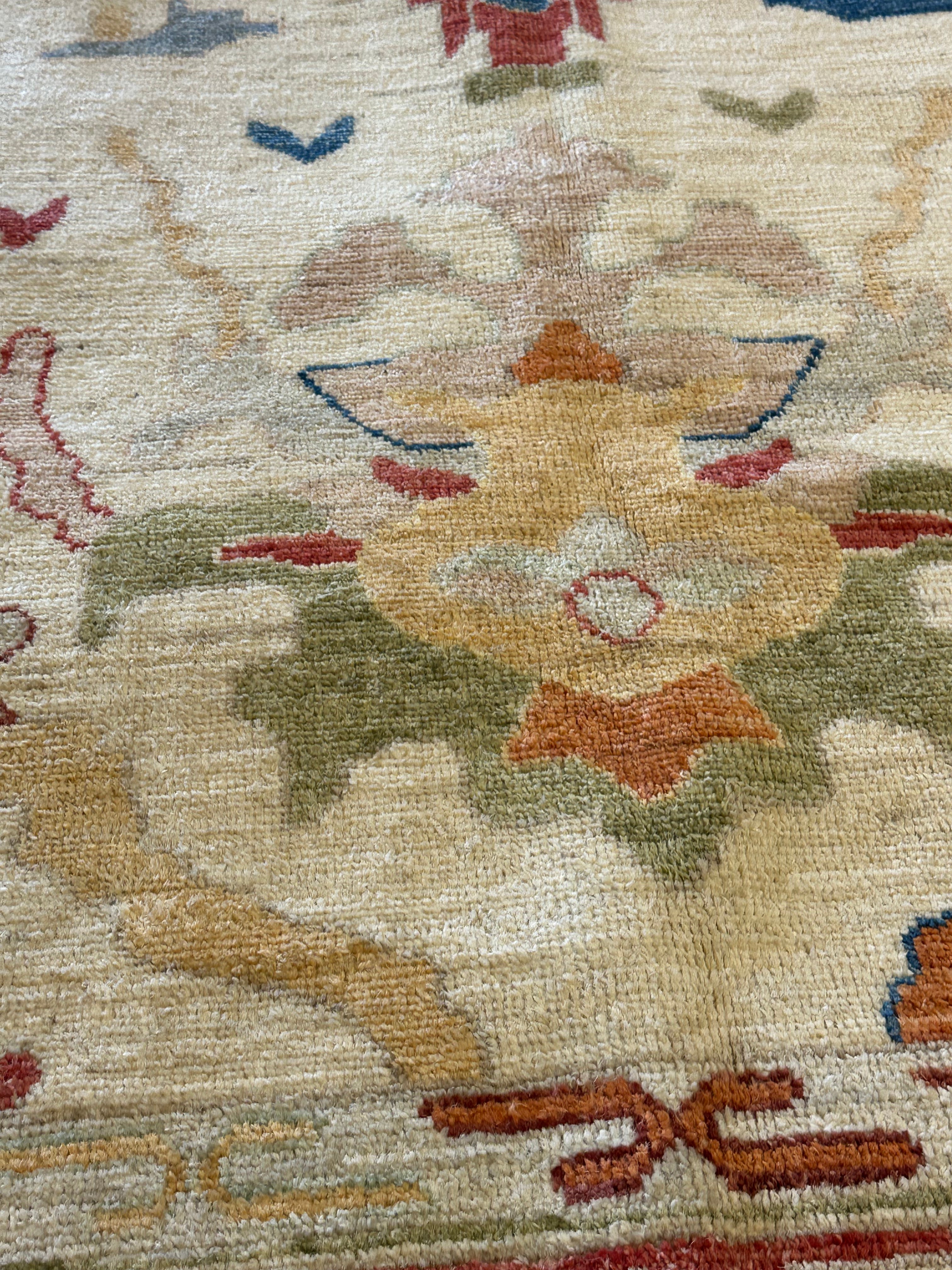 Amanda Columbus 8x10 Afghani Colorful Oushak