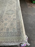 Lucy Herrera 8.11x11.8 Green Afghani Whitewashed Oushak