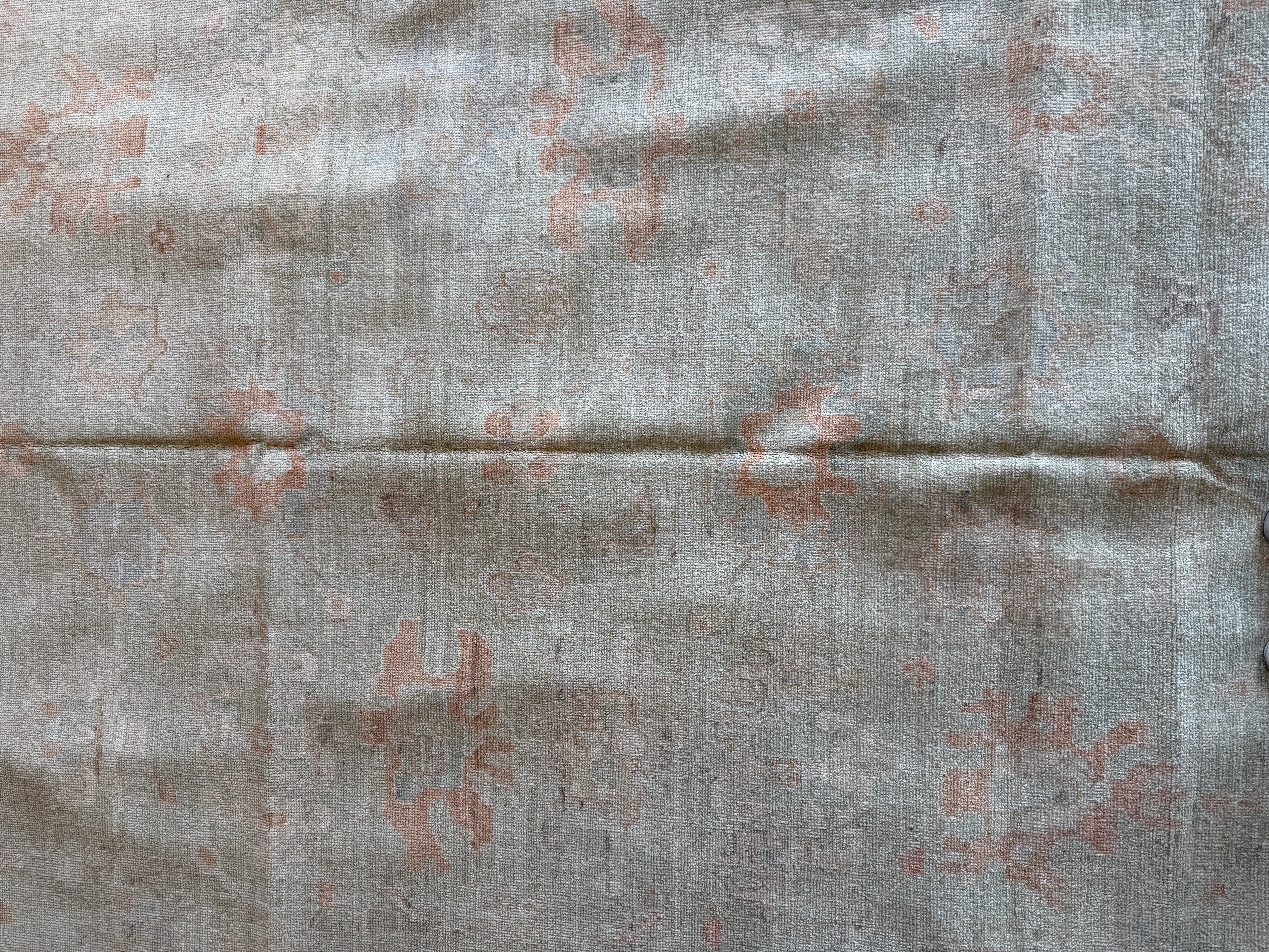 Lauren Otero 8.11x11.11 Light Pink Afghani Whitewashed Oushak