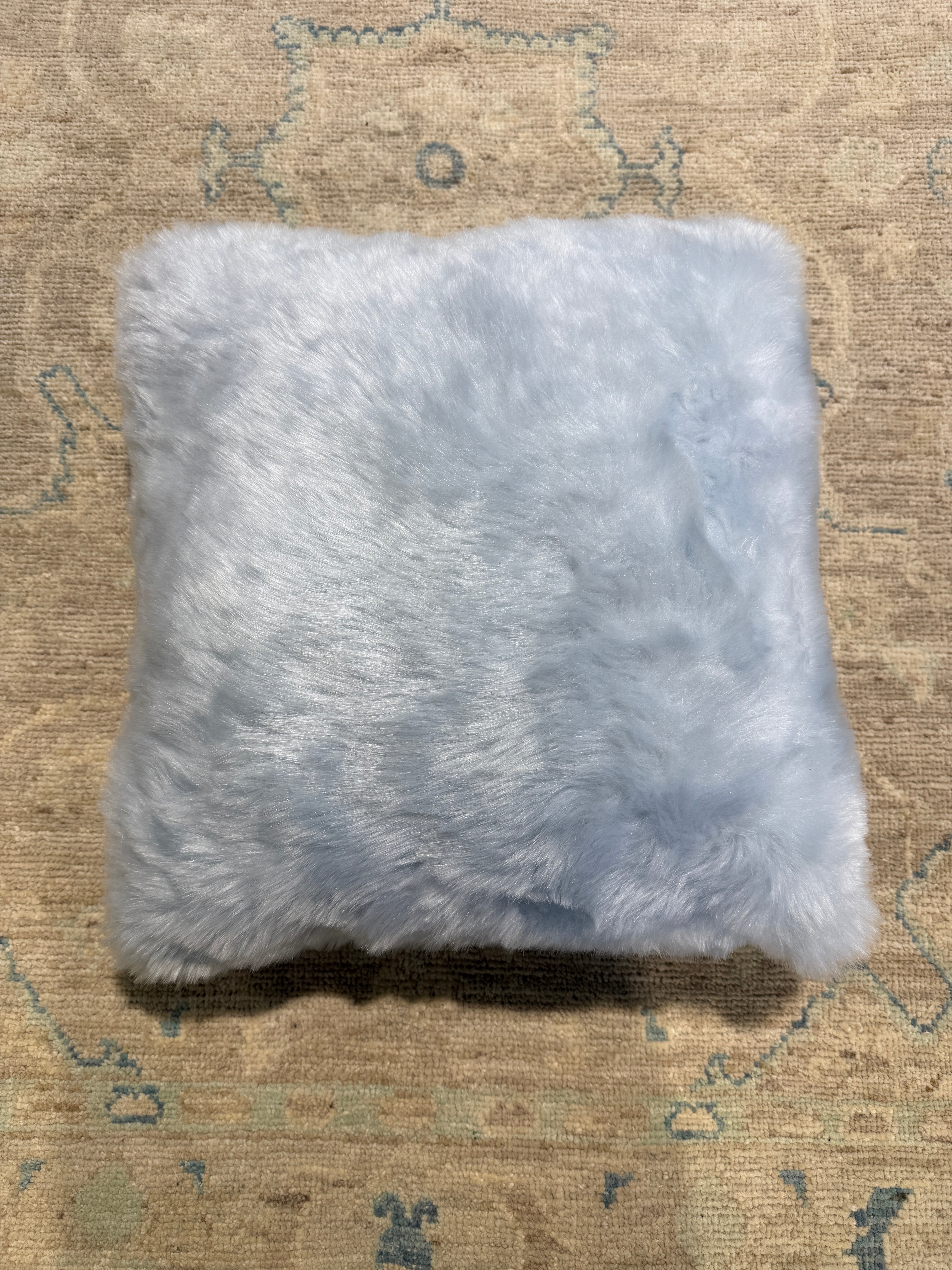Faux Sheepskin Pillow (Multiple sizes & colors)