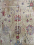 Sheriff Ritchie Santiago 10.1x14 Colorful Afghani Whitewashed Oushak Runner