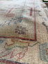 Sheriff Ritchie Santiago 10.1x14 Colorful Afghani Whitewashed Oushak Runner