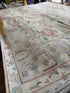 Sheriff Ritchie Santiago 10.1x14 Colorful Afghani Whitewashed Oushak Runner