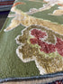 Eric Berryman 8x10 Green Hand-Knotted Modern Style Rug