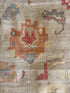 Evie Templeton 10x13.9 Colorful Afghani Whitewashed Oushak