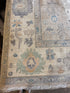 Siena Butterfield 10x13.7 Colorful Afghani Whitewashed Oushak