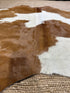 Brown WH SP Cowhide Rug 5.6x6.8