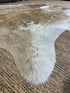 Tricolor BL BR WH Cowhide Rug 6.2X6.9