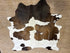 Tricolor Exotic Cowhide Rug 5.6x6.6