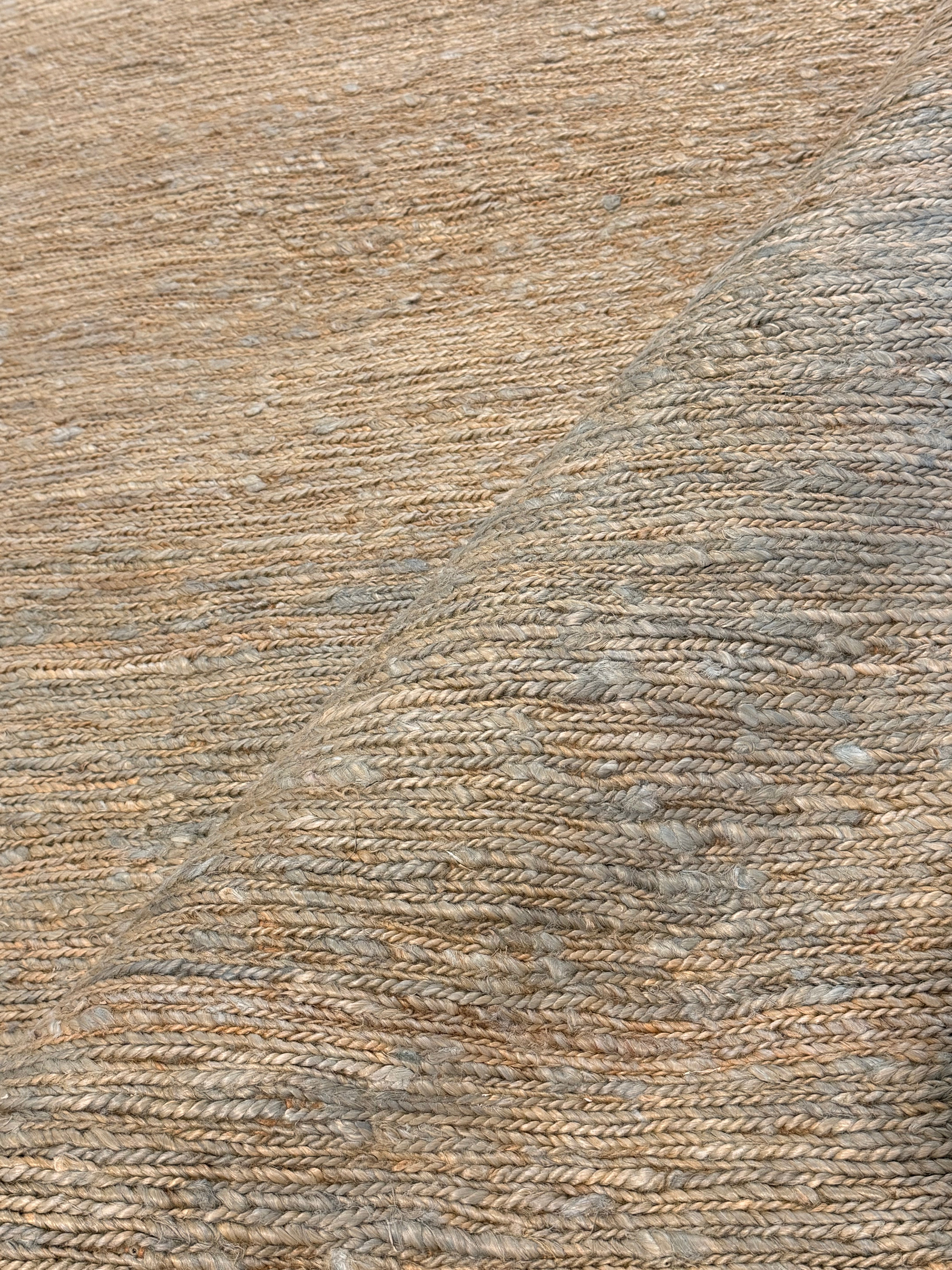 Soban Handwoven Light Blue Jute Soumak Rug (Multiple Sizes Available)