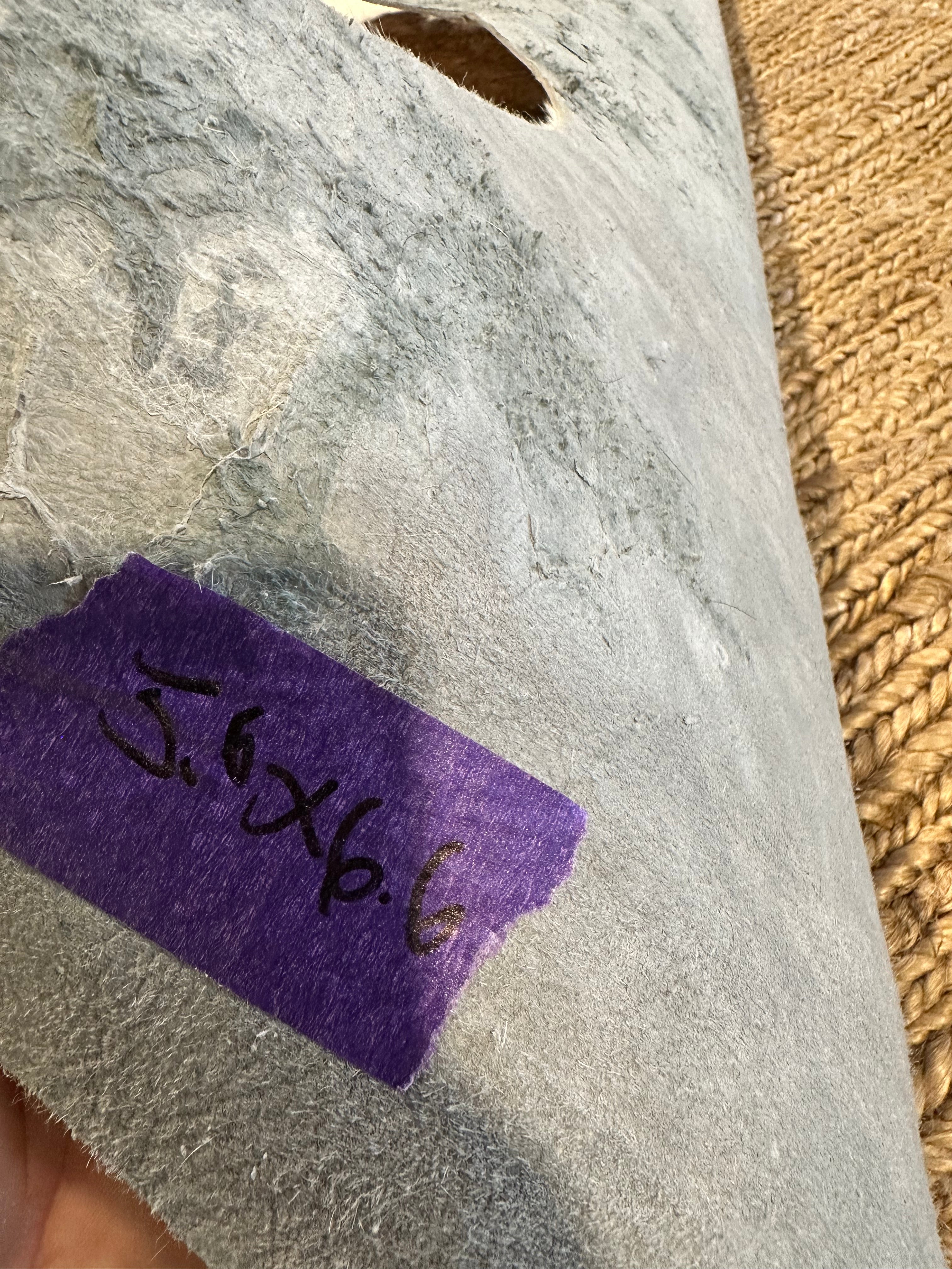 Tricolor Exotic Cowhide Rug 5.6x6.6