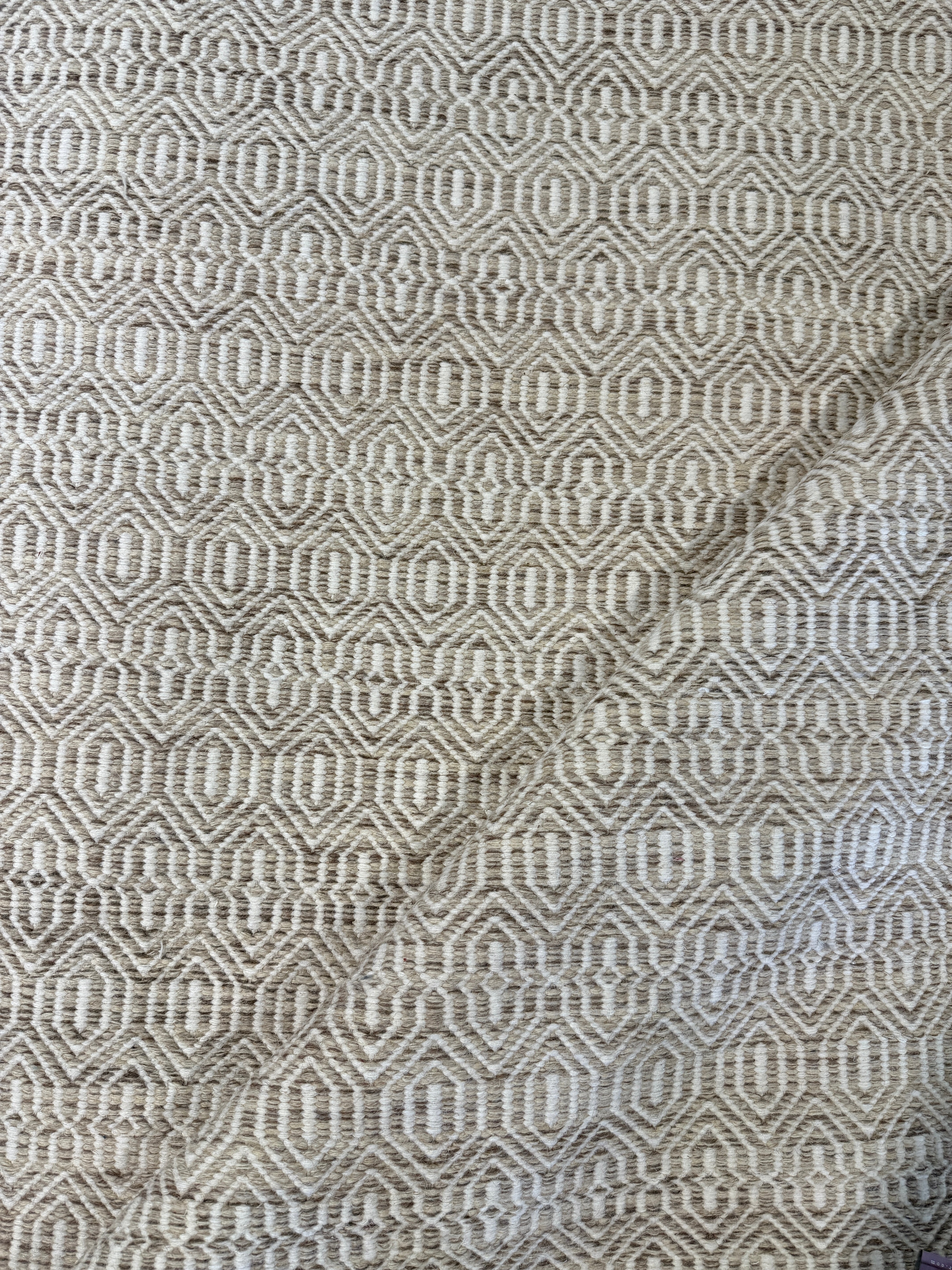 James Clarke 8.3x10.3 Grey Handwoven Modern Rug
