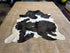 Zebra Off White Cowhide Rug 5.8x6.6