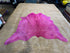 Pink Dyed Cowhide Rug 5.6x6.11