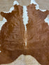 Brown WH Reg Cowhide Rug 5.8x6.9