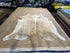 Beige Large Cowhide Rug 6.2X6.87
