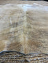 Beige Large Cowhide Rug 6.2X6.87