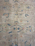 April Blair 12.2x18 COLOR Afghani Whitewashed Oushak