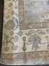 Martha Lawrie 11.7x14.8 Blue Afghani Whitewashed Oushak