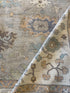 Martha Lawrie 11.7x14.8 Blue Afghani Whitewashed Oushak