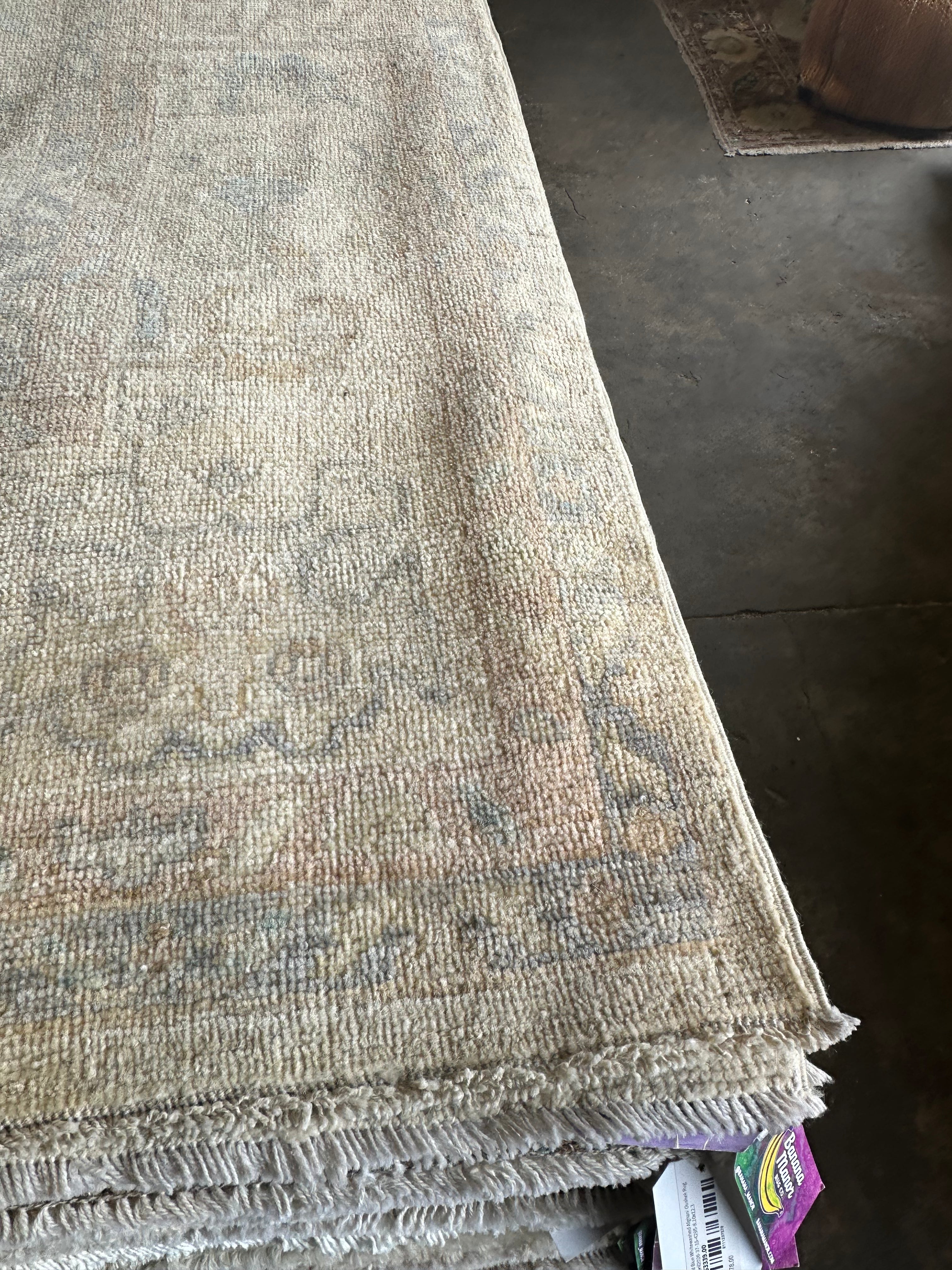 Heather Hoyt 8.11x11.10 Afghani Whitewashed Oushak