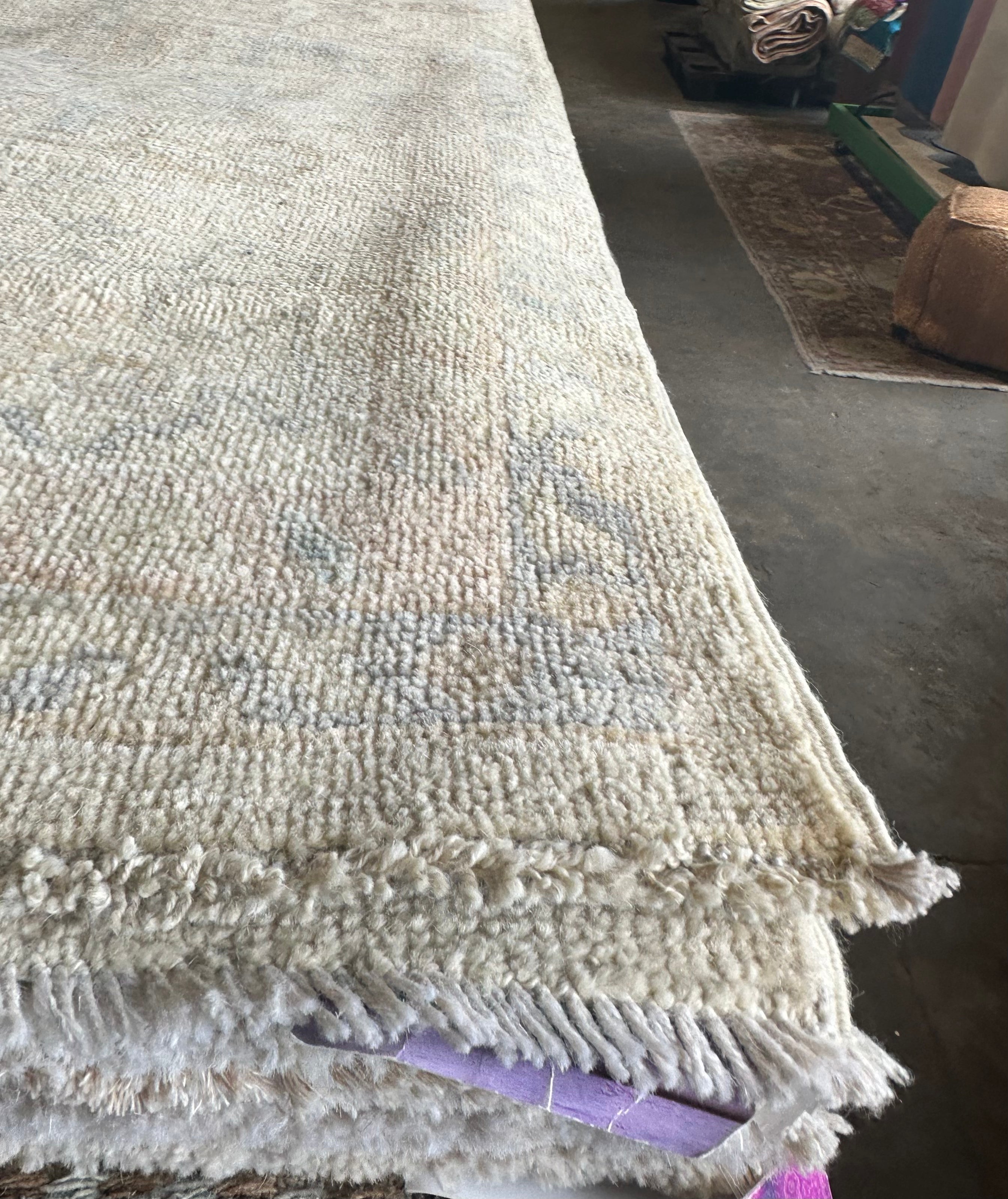 Heather Hoyt 8.11x11.10 Afghani Whitewashed Oushak