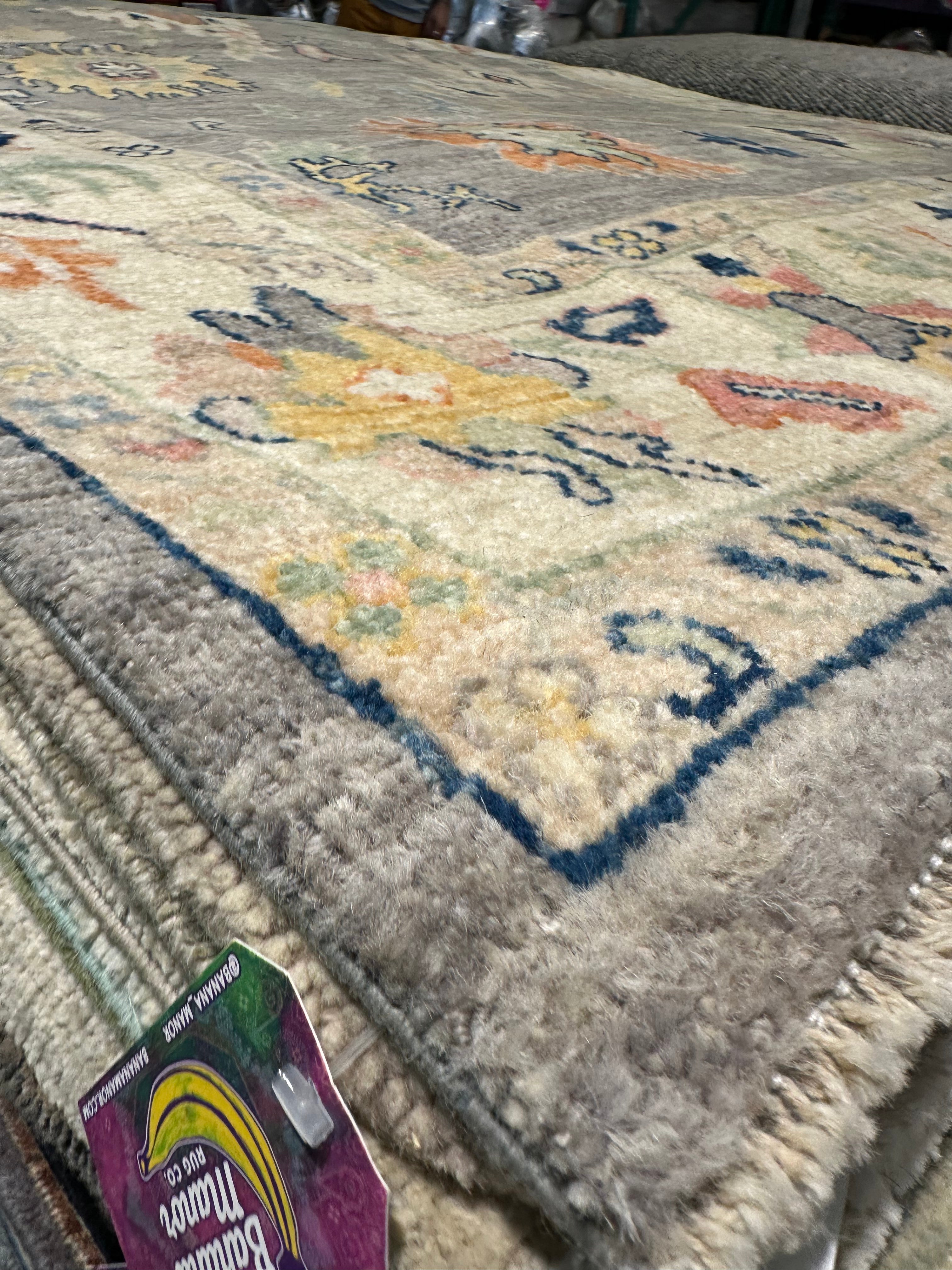 Tierra Washington 6x9 Afghani Whitewashed Oushak
