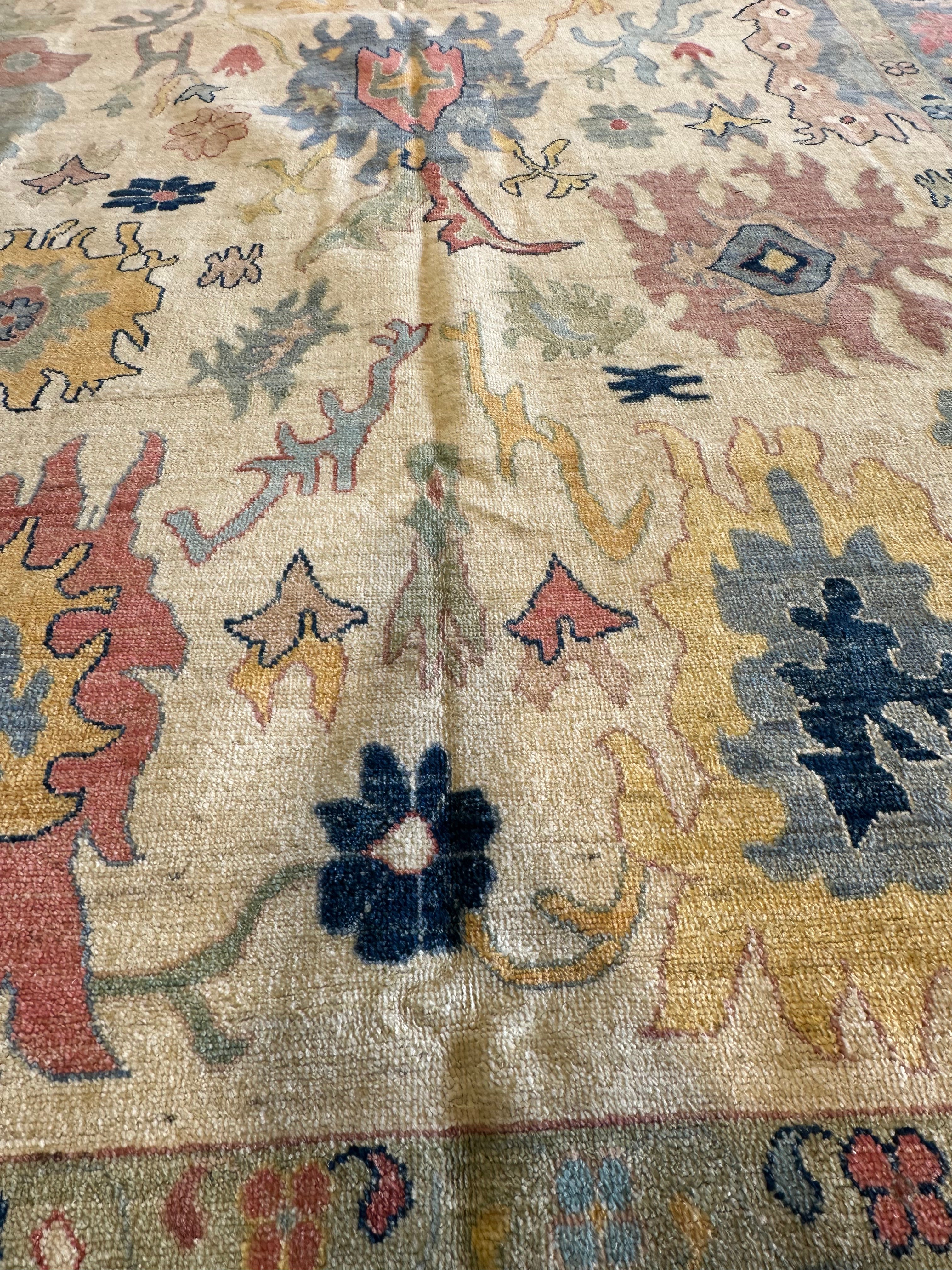 Jacqueline Fontenot 8.10x11.8 Afghani Whitewashed Oushak