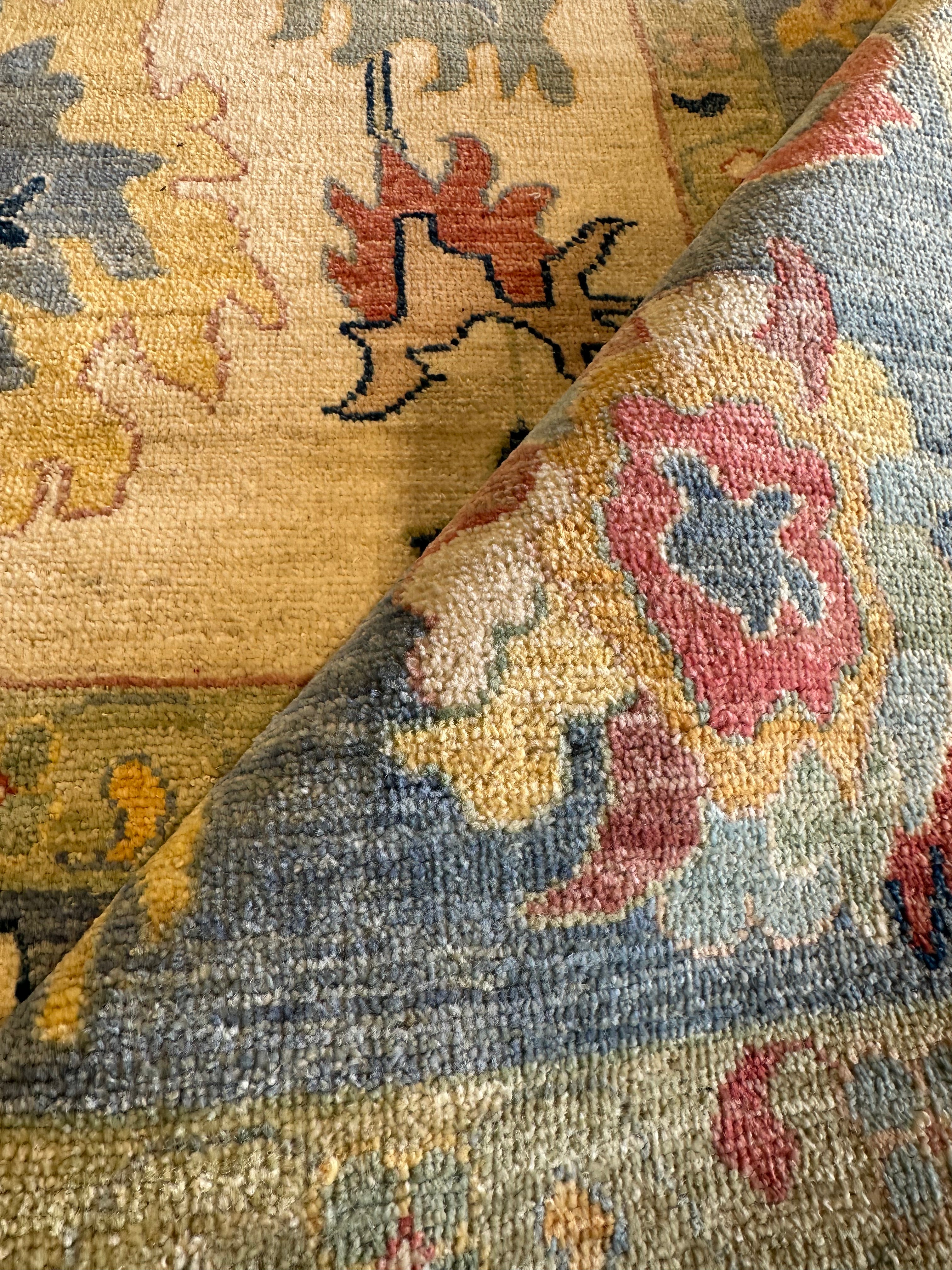 Jacqueline Fontenot 8.10x11.8 Afghani Whitewashed Oushak