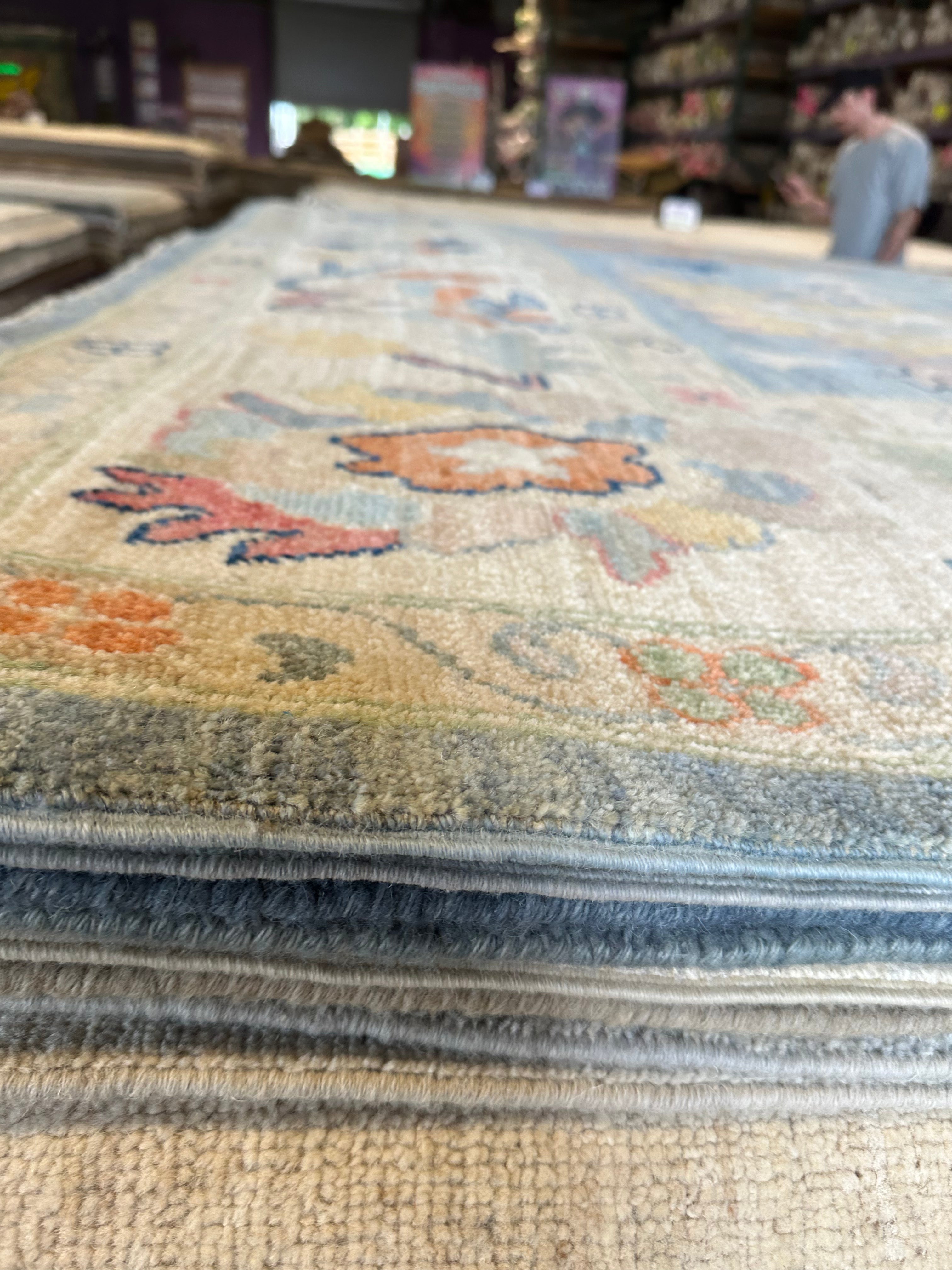 Heather Kay 9.11x13.4 Afghani Whitewashed Oushak