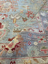 Trinity Smith 8.1x9.9 Afghani Whitewashed Oushak
