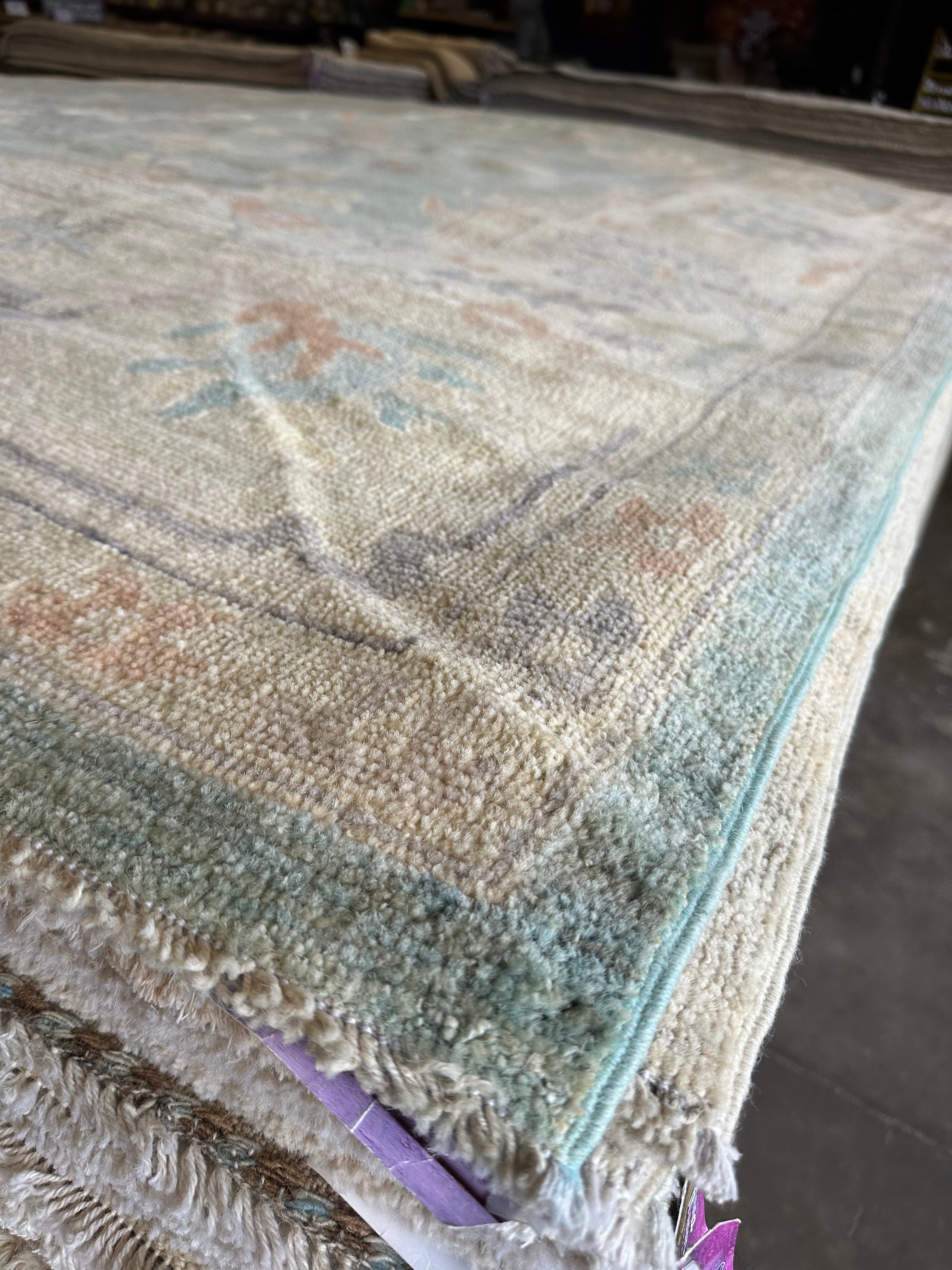 Ashley Hartman 8.11x11.10 Afghani Whitewashed Oushak