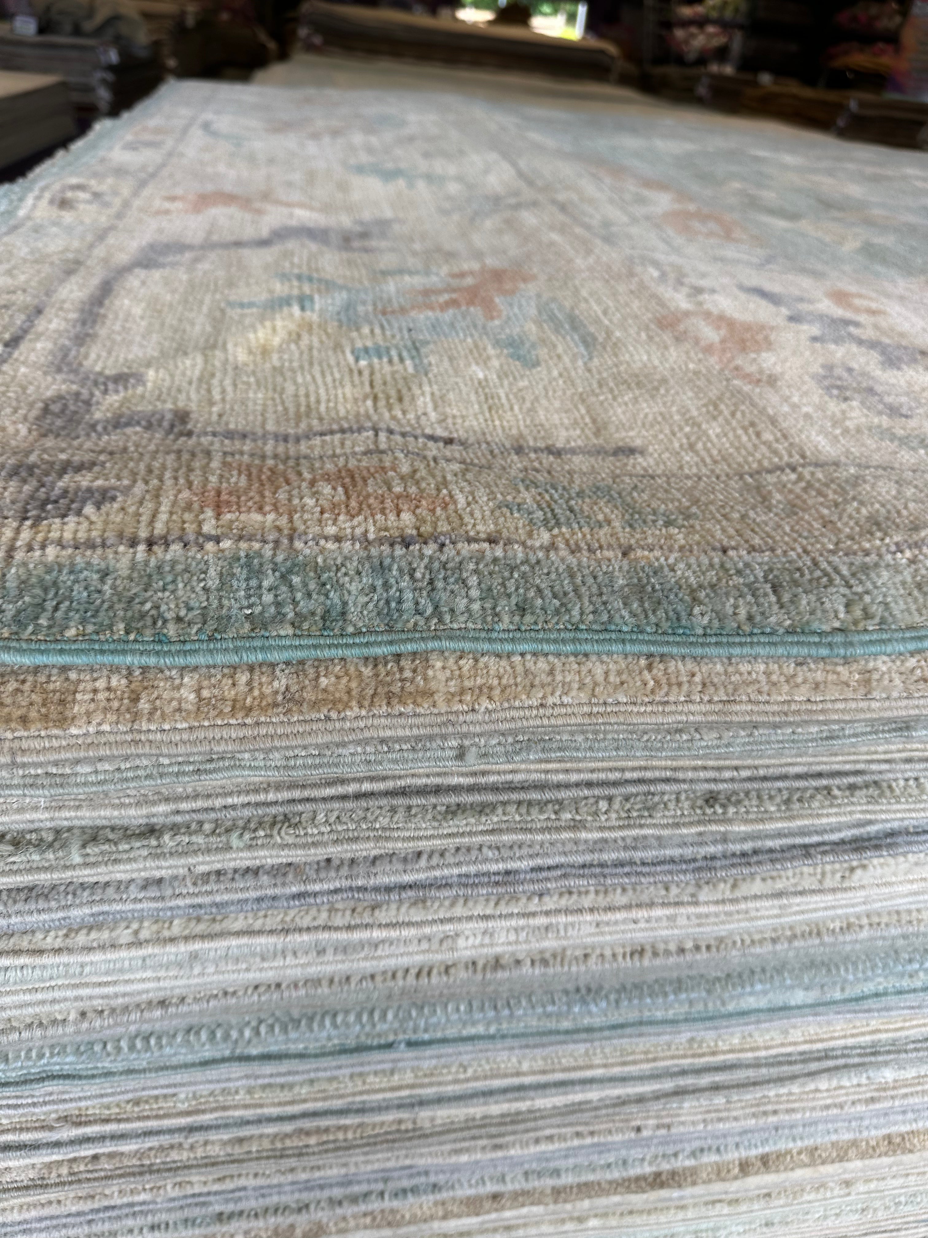 Ashley Hartman 8.11x11.10 Afghani Whitewashed Oushak