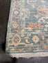 Hailey Nichol 2.10x9.11 Blue Afghani Oushak Runner