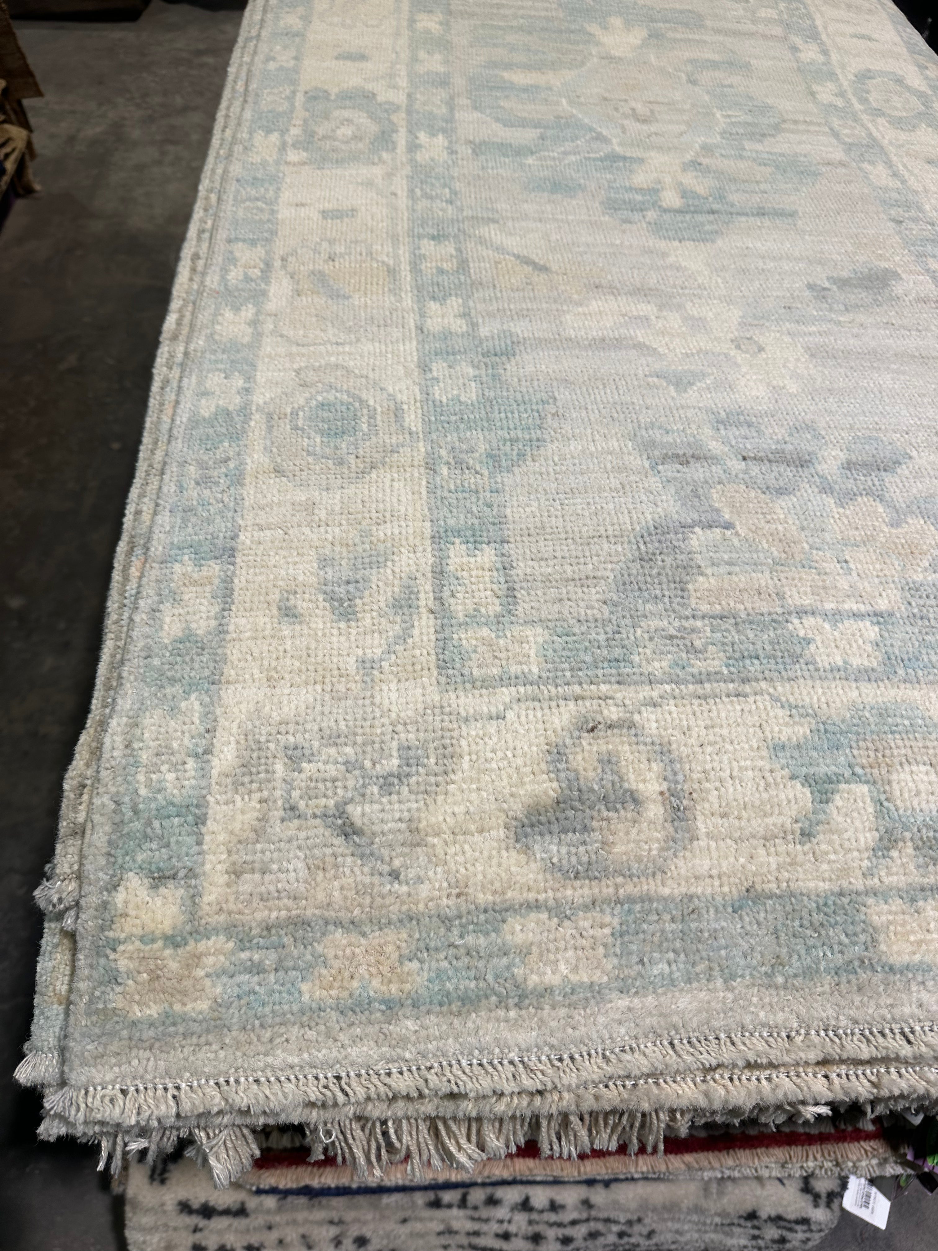 Taylor Townsend 2.8x10.11 Afghani Whitewashed Oushak Runner