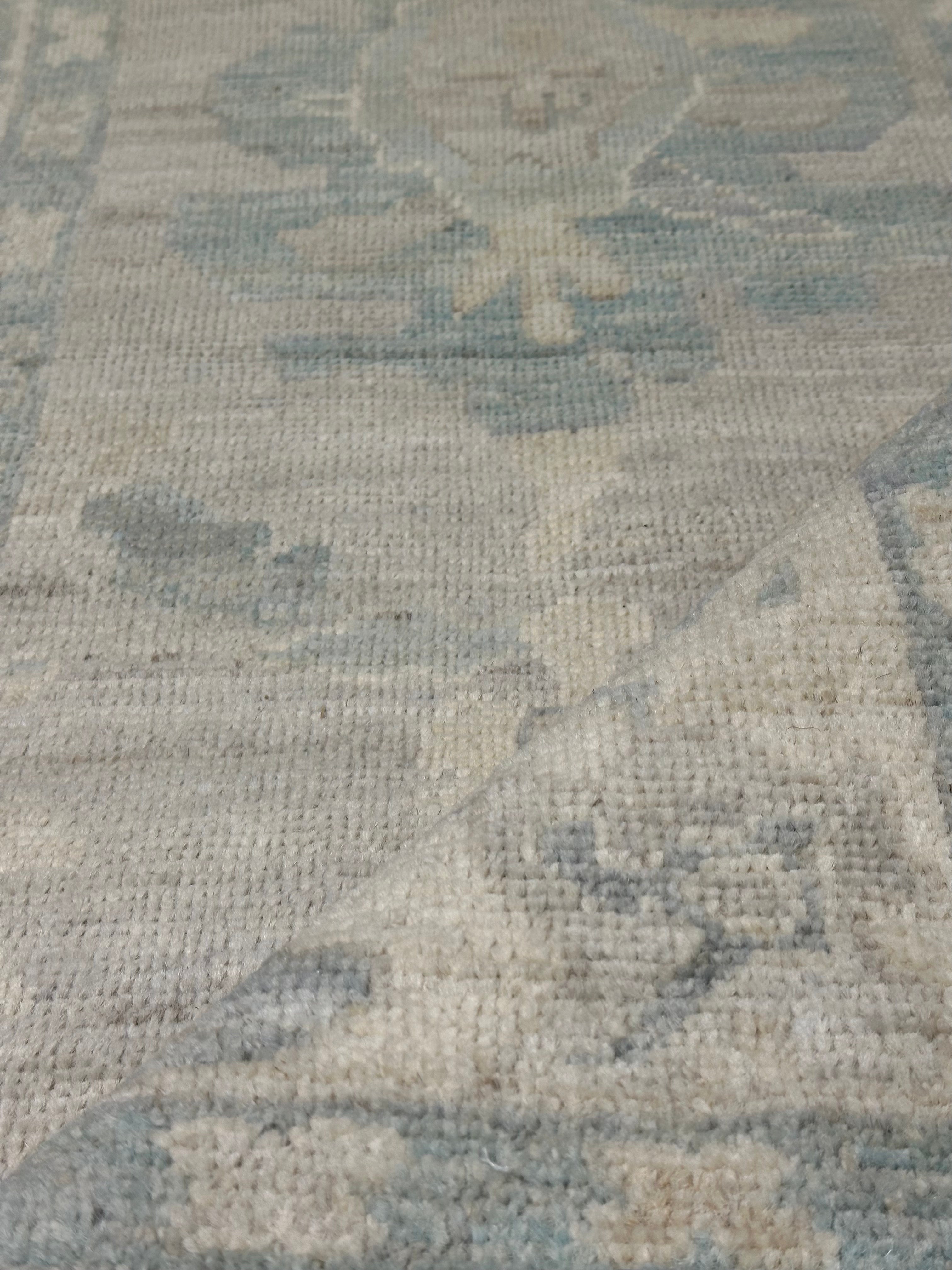 Taylor Townsend 2.8x7.11 Afghani Whitewashed Oushak Runner