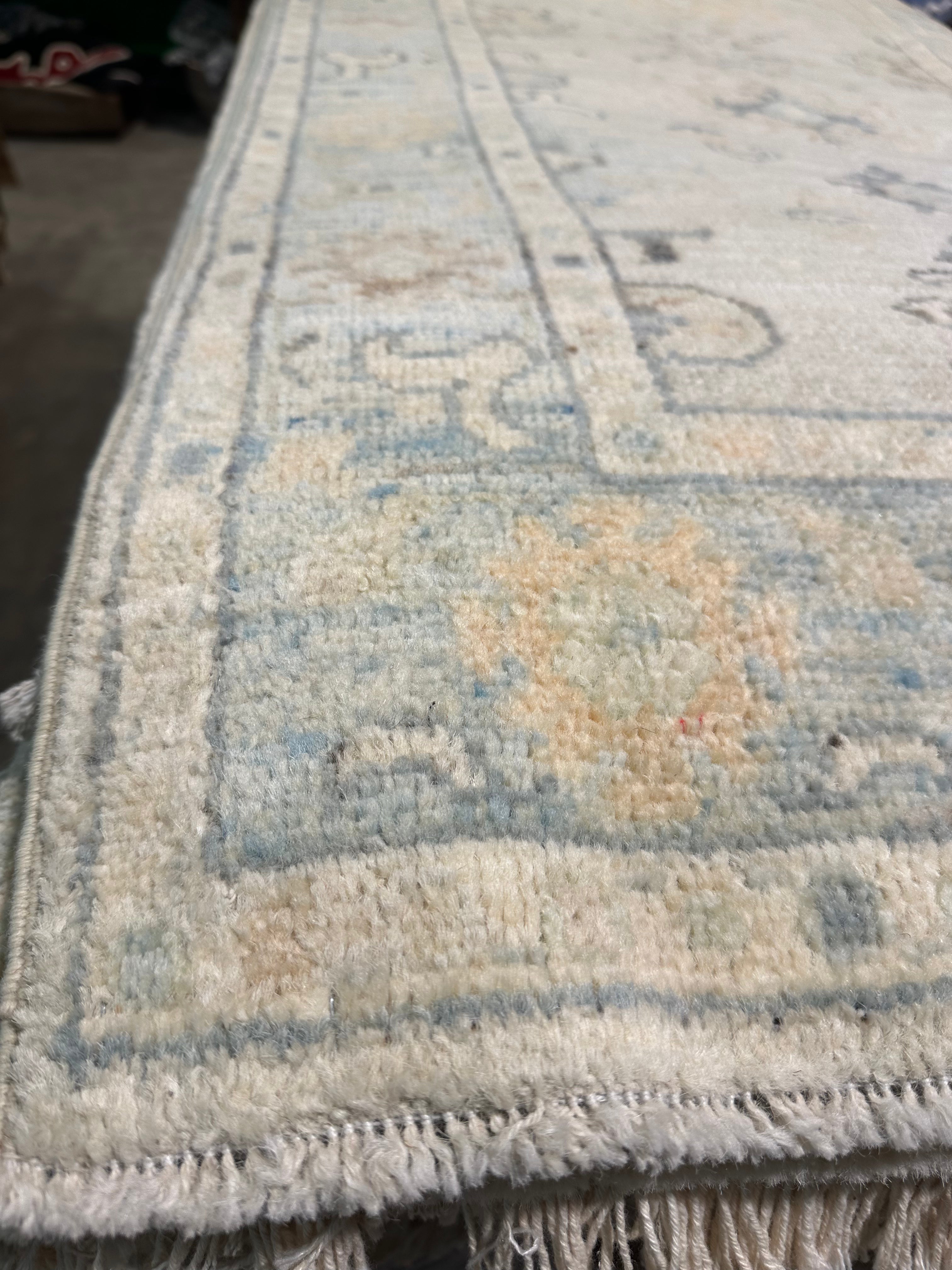 Kaitlin Cooter 2.9x7.10 Afghani Whitewashed Oushak Runner