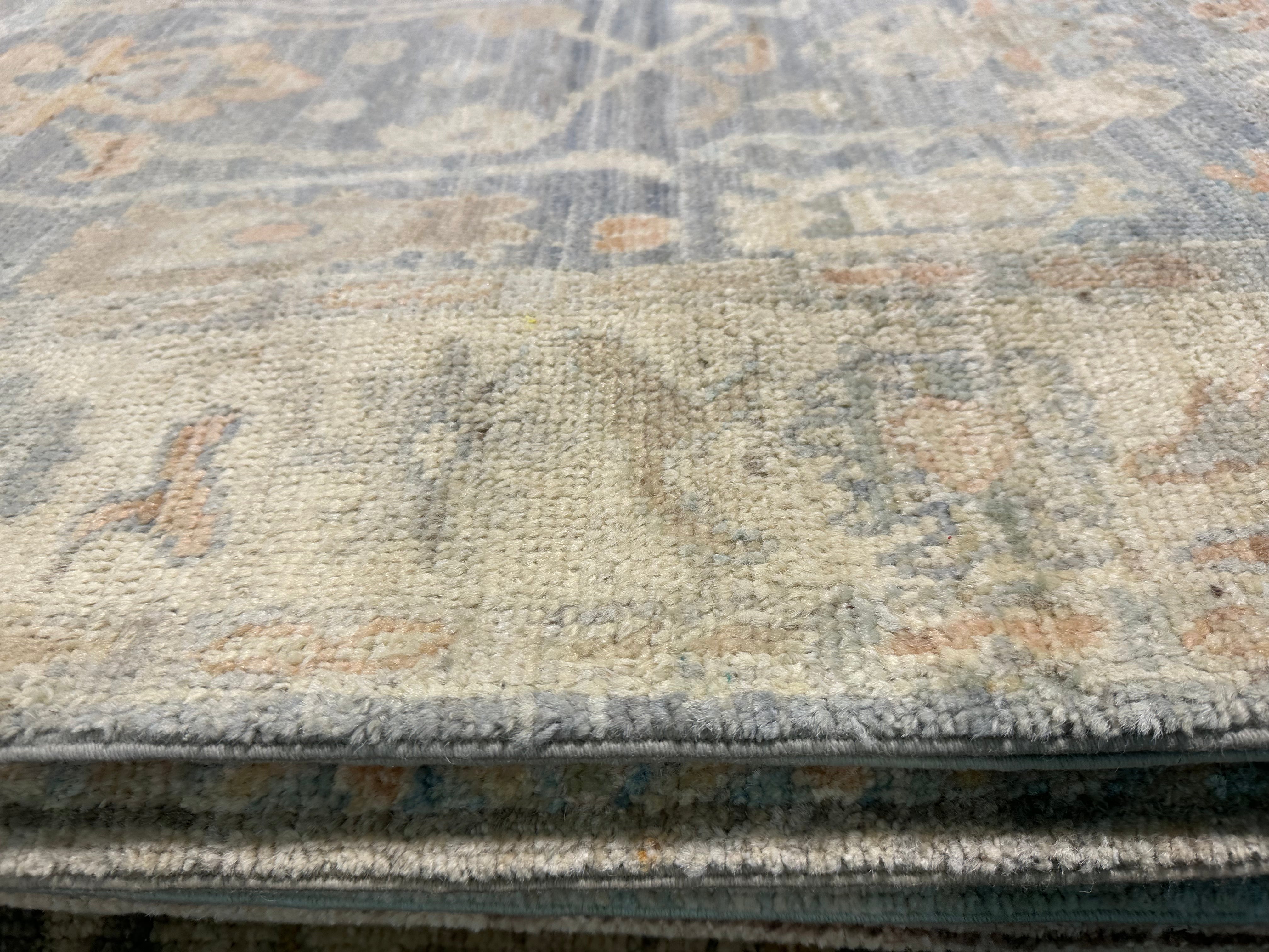 Samaire Armstrong 2.9x7.10 Afghani Whitewashed Oushak Runner