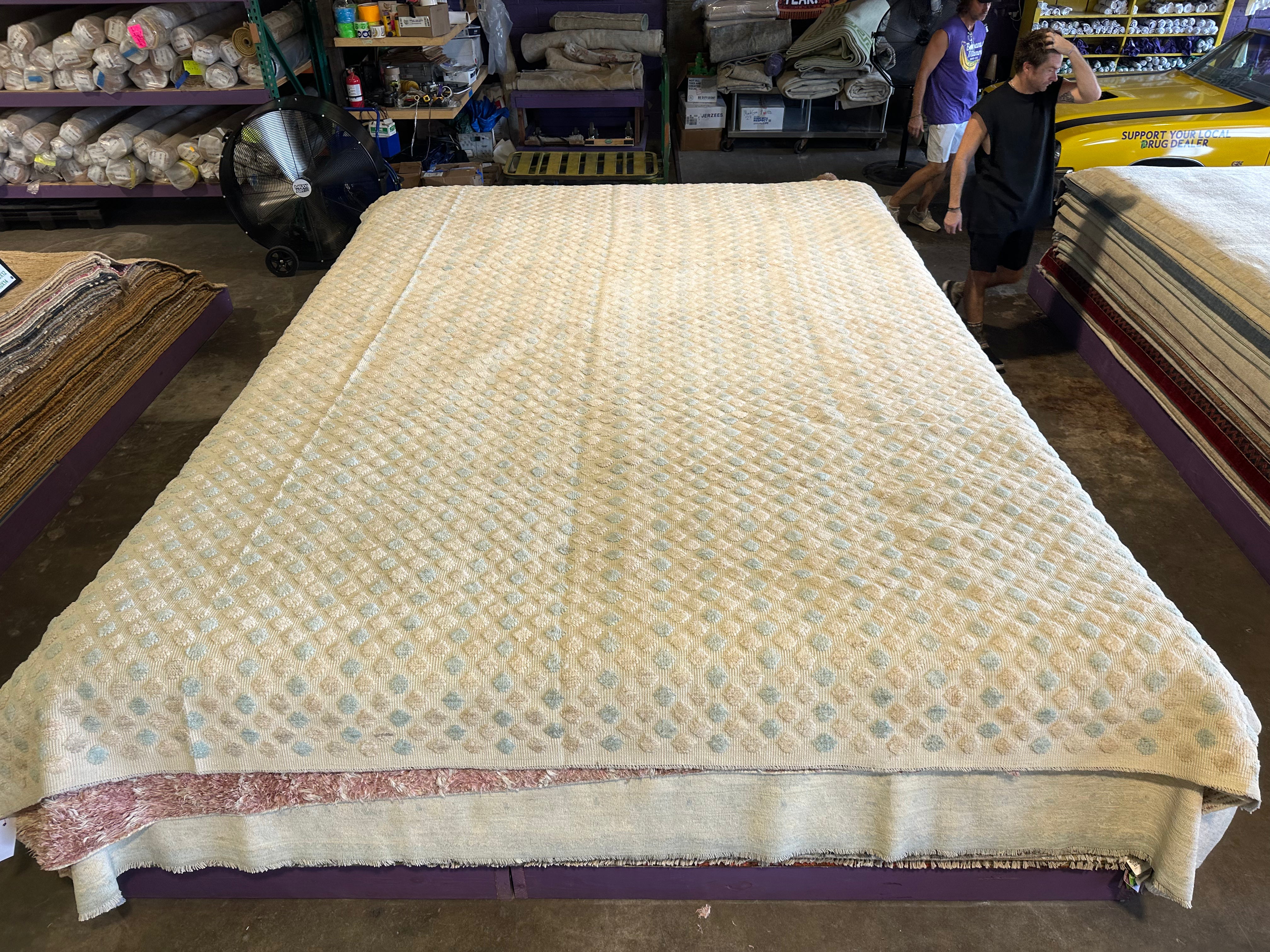 Bakta 11.5x15.1 Hand-Knotted Moroccan Style Rug