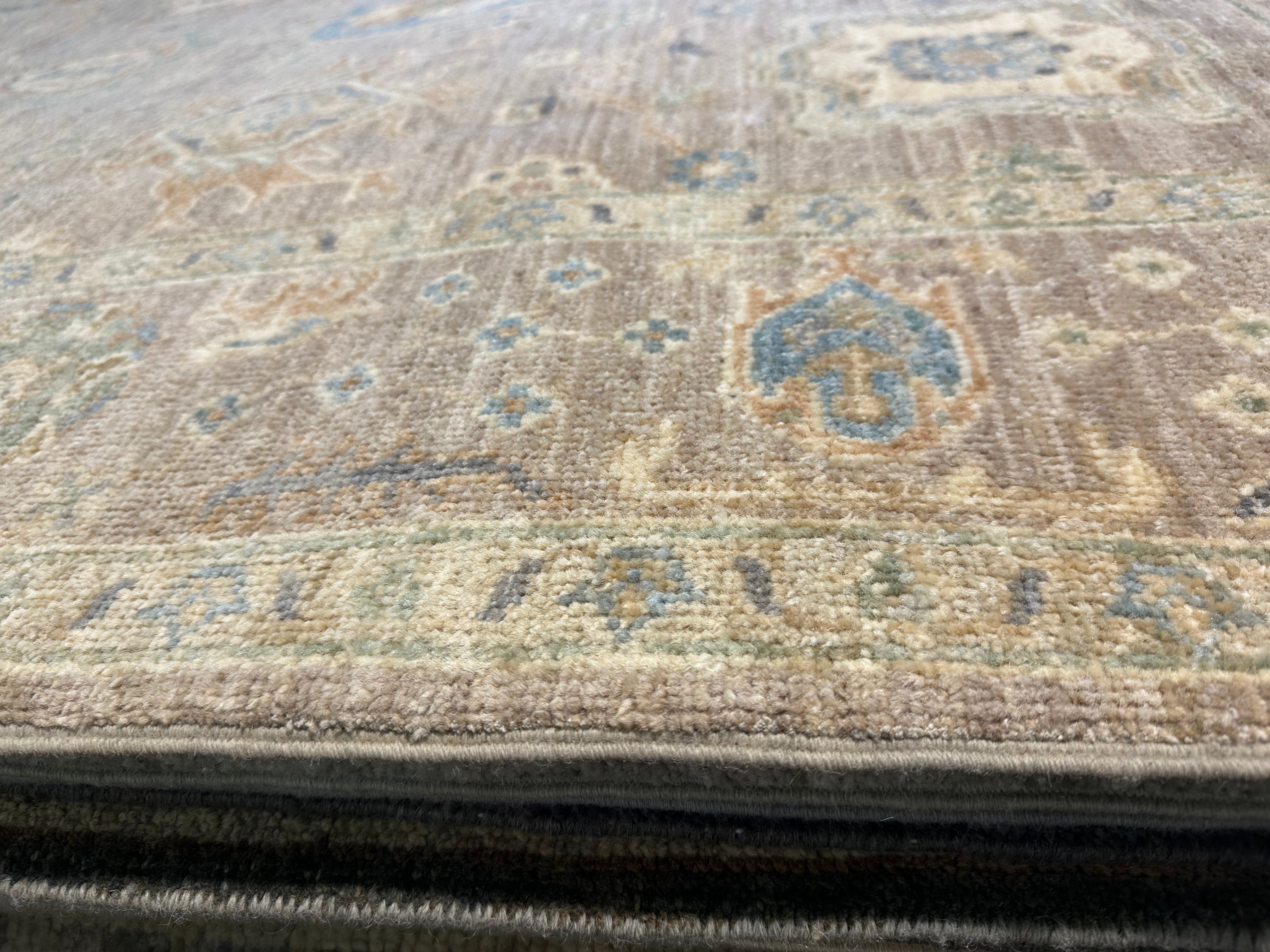 Bonnie Somerville 5.2x8 Afghani Whitewashed Oushak